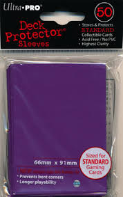 (image for) Ultra Pro Purple Sleeves Standard